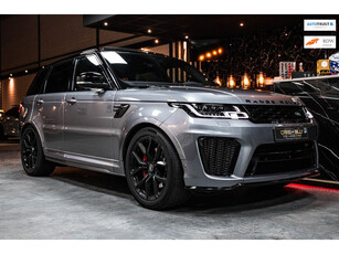 Land Rover Range Rover Sport 5.0 V8 SC SVR|PANO|SCHAALSTOELEN|FULL