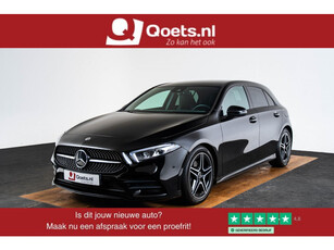 Mercedes-Benz A-klasse 180 Business Solution AMG Night Upgrade AMG Line interieur/exterieur - Sportstoelen - Nightpakket - Warmtewerend/donkergetint glas - Stoelverwarming voor - Parkeerpakket - Widescreen cockpit -