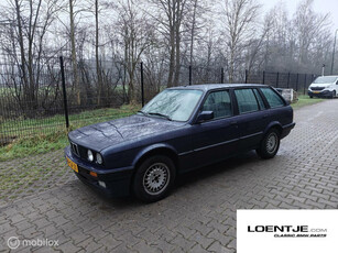 Nette BMW e30 320i Touring met M52B25 motor swap, nieuwe apk