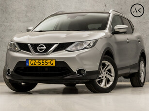 Nissan QASHQAI 1.2 Tekna Sport Automaat (PANORAMADAK, NAVIGATIE, CLIMATE, STOELVERWARMING, 360 CAMERA, LEDEREN SPORTSTOELEN, GETINT GLAS, TREKHAAK, NIEUWE APK, NIEUWSTAAT)