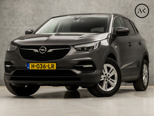 Opel Grandland X 1.2 Turbo Sport (APPLE CARPLAY, GROOT NAVI, GETINT GLAS, LANE ASSIST, SPORTSTOELEN, CRUISE, ELEK PAKKET, TREKHAAK, NIEUWE APK, NIEUWSTAAT)