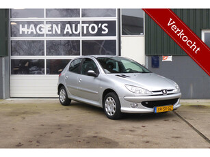 Peugeot 206 1.4 Air-line 3, 2006, Trekhaak, 155.352 Km !!!