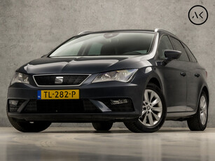 SEAT León ST 1.0 TSI Intense (APPLE CARPLAY, NAVIGATIE, KEYLESS START, CRUISE, CLIMATE, ELEK PAKKET, GETINT GLAS, ARMSTEUN, SPORTSTOELEN, LM VELGEN, PARKEERSENSOREN, NIEUWE APK, NIEUWSTAAT)