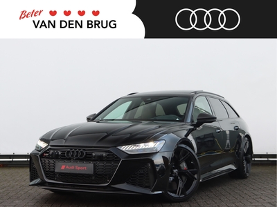 AUDI A6 RS6 Avant TFSI quattro 600pk | B&O Adv. | Keramisch | Carbon | Vierwielsturing | 305 km/u | Pano | 360° camera | 22