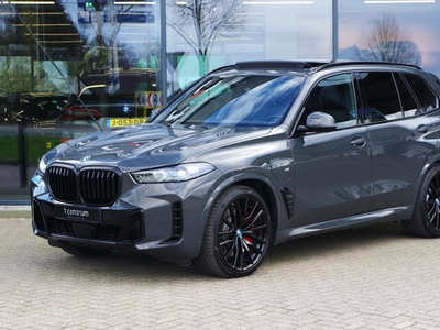 BMW X5 xDrive50e 490 PK M-Sport Pro, Panoramadak, Trekhaak, Individual Leder, 22 Inch LM, Iconic Glow, Carbon Int. Lijsten, Innovatie-Pakket