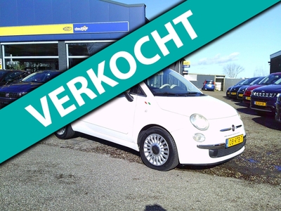 FIAT 500 1.2 Lounge Automaat / Leder / Open dak