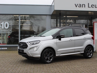 Ford EcoSport 1.0 AUTOMAAT ST-LINE CRUISE KEYLESS B&O AUDIO APPLE/ANDROID NAVI CLIMA STOEL/STUUR/VOORRUIT VERW PARKEERCAMERA TREKHAAK PARK-SENSOREN EL-SPIEGELS