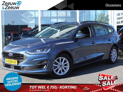 Ford Focus Wagon 1.0 EcoBoost Hybrid Titanium Automaat | Climate | Winter Pack | Parkeersensoren V+A |