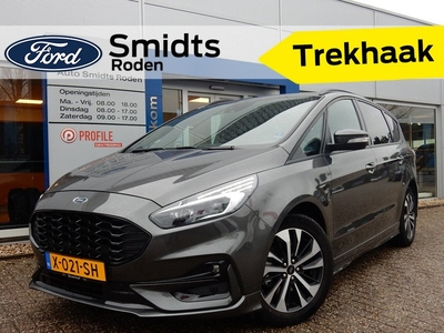 Ford S-Max 2.5 Hybrid 190 pk St Line Automaat | Trekhaak | Leder | Adapt. cruise | Stoelgeheugen functie