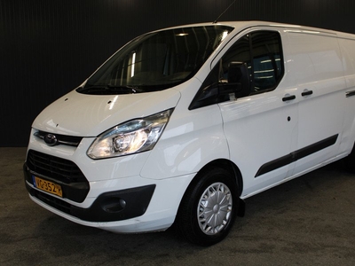 Ford Transit Custom 290 2.2 TDCI L2H1 Trend 155 PK - € 6.450,- NETTO! - Dubbelle Schuifdeur - Airco - Cruise - Navi - PDC -