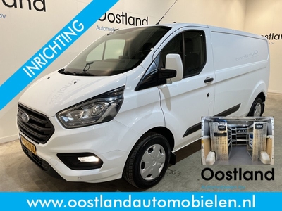 Ford Transit Custom 300 2.0 TDCI L2H1 Trend 130 PK Servicebus / Sortimo Inrichting / Euro 6 / Airco / Cruise Control / 220V. / Navigatie / CarPlay / PDC