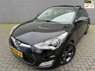 HYUNDAI VELOSTER 1.6 GDI i-Catcher*PAN0-DAK-CRUISE*APK*NAP*AIRCO*Automaat*STOELVERWARMING