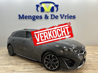 KIA CEE D 1.5 T-GDi GT-Line Facelift | Panorama | LED | Camera | Half leder | Navigatie | Cruise Control | Apple Carplay Android Auto | Isofix | NAP |