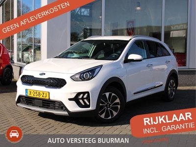 Kia Niro 1.6 GDi PHEV DynamicPlusLine Lederen Bekleding, Adaptieve Cruise Control, Apple Carplay/Android Auto, Stuur- en Stoelverwarming Voor en Achter