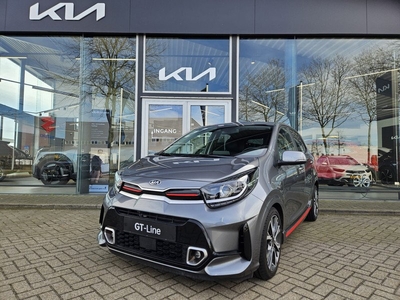 Kia Picanto 1.0 T-GDi GT-Line 5p Navi+BT+Cam ECC-Airco Cr.Control Stoel+Stuur.Verw Pano 7jr Garantie