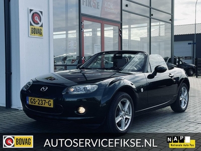 Mazda MX-5 1.8 EXCLUSIVE | AIRCO | CREME LEER | STOELVERW.|