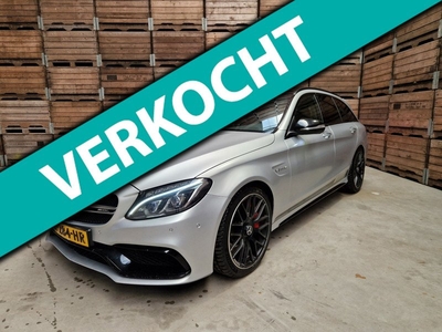 Mercedes-Benz C-klasse Estate 63 AMG S Edition 1 Panoramadak HUD Leder 510 PK!