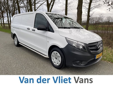 Mercedes-Benz Vito 111 CDI E6 115pk XL L3 3 zits Lease €344 p/m, Airco, Camera, laadbrug, onderhoudshistorie aanwezig