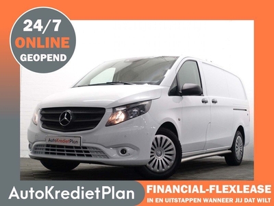 Mercedes-Benz Vito 116 CDI Lang Avantgarde Aut- 2x Schuifdeur, Navi, Lane Assist, Sidebars, Trekhaak, Grijs kenteken