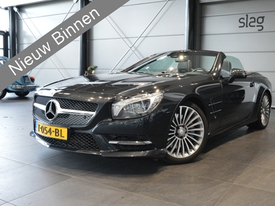 MERCEDES SL-KLASSE 500 AMG navi leer pano cruise stoelkoeling 27000 km 456 pk !!