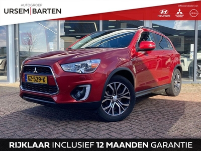 Mitsubishi ASX 1.6 Cleartec Instyle | leder | pano | navi | xenon | stoelverwarming | 1e eigen. | dealer onderh. |