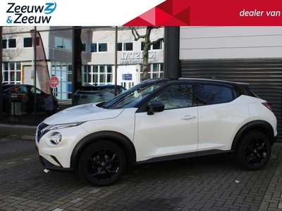 NISSAN JUKE 1.0 DIG-T N-Connecta | Automaat | Two-Tone + Zwarte velgen |