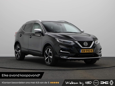 NISSAN QASHQAI 115pk Tekna + | Bose | Panoramdak | Rondomzicht camera | Stoelverwarming | Keyless entry |