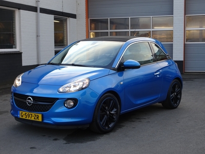 OPEL ADAM 1.2 Jam Cabrio dak, airco, licht metalen velgen, cruise controle, sport stoelen, enz.