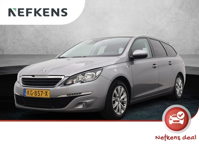 PEUGEOT 308 SW Style 130pk | Navigatie | Panoramadak | Climate Control | Cruise Control | Parkeersensoren | Bluetooth | Dealeronderhouden | Donker getint glas | Trekhaak | 16