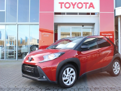 TOYOTA AYGO X 1.0 VVT-i S-CVT Pulse 4S-BANDEN KEYLESS STOELVERW AD-CRUISE CAMERA CLIMA APPLE/ANDROID BI-TONE