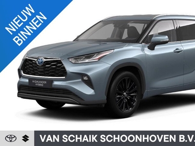 Toyota Highlander 2.5 AWD Hybrid Premium | Incl. Waxoyl 100 Plus | Panoramisch schuif-/kanteldak | Verwarmbare voorruit | Moon Dust Silver