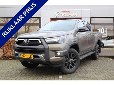 Toyota Hilux 2.8 D-4D Double Cab Invincible VAN | Rijklaar | Excl. BTW | Uit voorraad! | Leder | El.stoelverstelling | Navi | Stoelverwarming | Smartkey