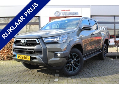 Toyota Hilux 2.8 D-4D Double Cab Invincible VAN | Rijklaar | Excl. BTW | Uit voorraad! | Leder | El.stoelverstelling | Navi | Stoelverwarming | Smartkey