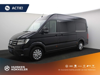 Volkswagen Crafter Bestelwagen 2.0 TDI 177pk 3.0T automaat L3H3 Exclusive Navigatie I Lichtmetalen velgen I Bijrijdersbank I Stoelverwarming I