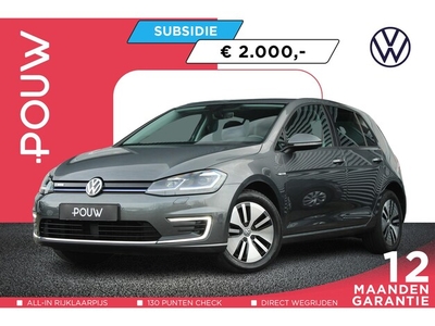 Volkswagen E-Golf Elektriciteit