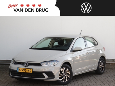 VOLKSWAGEN POLO 1.0 TSI Life 95pk | App-Connect | 15'' Velgen | ACC | Airco | Origineel Nederlands Verlengde fabrieksgarantie tot en met 28-03-2027 of eerder 100.000 km