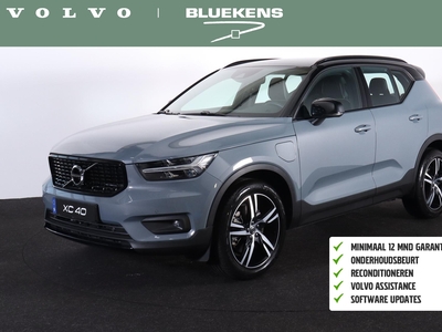 VOLVO XC40 T5 Recharge R-Design - IntelliSafe Assist & Surround - Harman/Kardon audio - Parkeercamera achter - Verwarmde voorstoelen & stuur - Parkeersensoren voor & achter - Drive-Mode Settings - Elektr. inklapbare trekhaak - 19' LMV