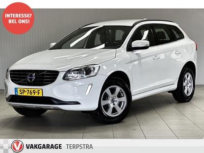 VOLVO XC60 2.0 D4 FWD Momentum/ DB SET V.V 150.000 KM!/ Automaat/ Trekhaak/ Zwarte-Hemel/ Stoel + Stuurverw./ Half-Leder/ Bi-Xenon/ Navi/ Clima/ Cruise/ Isofix/ Bluetooth/ Multi. LEDER. Stuur/ 17'' LMV/ PDC/ Chroom.