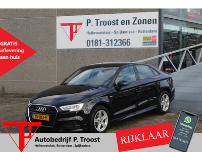 AUDI A3 Limousine 30 TFSI Pro Line S-line/Orig Ned. auto/Lage stand/Cruise control/Cimate control/Regensensor/Parkeersensor/Dode hoek sensor/Navigatie/Stoelverwarming