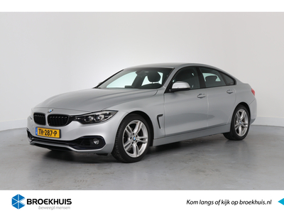 BMW 4-SERIE Gran Coupé 418i Executive | 1e Eigenaar! | Dealer Onderhouden! | LED | Sportstoelen | Navi | Clima | Parkeersensoren | Elektrische Achterklep | Cruise