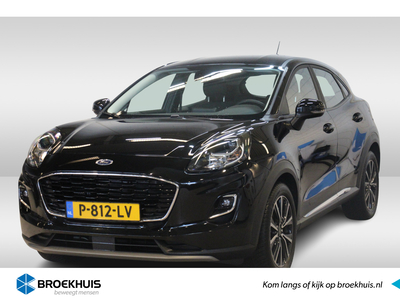 FORD PUMA Titanium Design Edition 1.0 EcoBoost Hybrid automaat 92 kW / 125 pk/ Apple Carplay/Android Auto / Stuurwiel multifunctioneel / Buitenspiegels elektrisch inklapbaar / Verkeersbord detectie / Winter-pack (stuurwiel verwarmd, verwarmde voorruit, voorstoelen