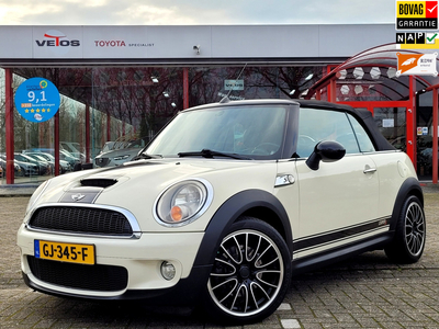 MINI MINI Cabrio Cooper S 1.6 Automaat | Leder | Park Assist | 174 PK