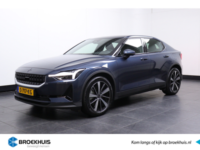 POLESTAR POLESTAR 2 LONG RANGE Single motor 78 kWh | Navigatie | Camera | LED verlichting | Keyless entry en start | Stoelverwarming | Elektrisch bedienbare achterklep met sensorsturing |