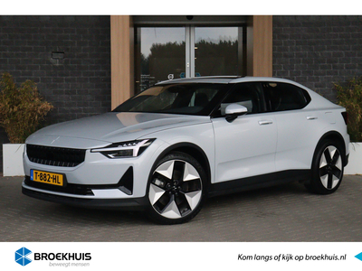 POLESTAR POLESTAR 2 Single Motor 69 kWh | Panoramadak | Camera | Harman Kardon | Elektrisch verstelbare bestuurdersstoel met geheugen | Elektrisch verstelbare passagiersstoel | Stoelverwarming voor en achter | Stuurwielverwarming | Google | Zitting verlenging | Apple Carplay