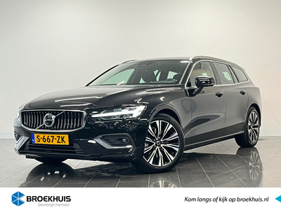 VOLVO V60 B4 Plus Bright | Lightning pack | Climate Pro pack | Trekhaak | 360o Camera | Reservewiel | Parkeerverwarming |