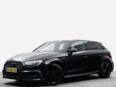 Audi A3 Sportback 1.0 TFSI 120pk Aut7 S-line (leer,LED,stoelverw,keyless,privacy glass)