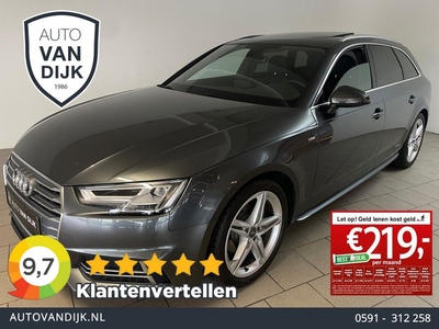 Audi A4 Avant 1.4 TFSI Sport S line edition AIRCO NAVI CRUISE PANO DAK BLUETOOTH MULTISTUUR CAMERA NIEUWSTAAT