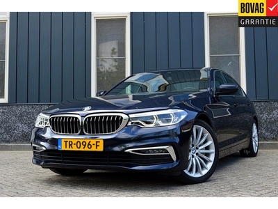 BMW 5 Serie 530i High Executive Rijklaarprijs-Garantie Navigatie Led Comfort stoelen Airco Leder Interieur