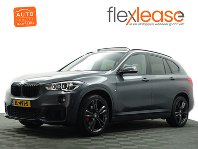 BMW X1 sDrive20i M Sport Blackpack Aut- Panodak, Sport Leder, Head Up, Xenon Led, Park Assist, Stoelverwarming