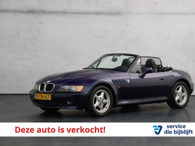 BMW Z3 Roadster 1.9 141pk | Origineel NL | Leder | Stoelverwarming | Goed onderhouden | Soft top